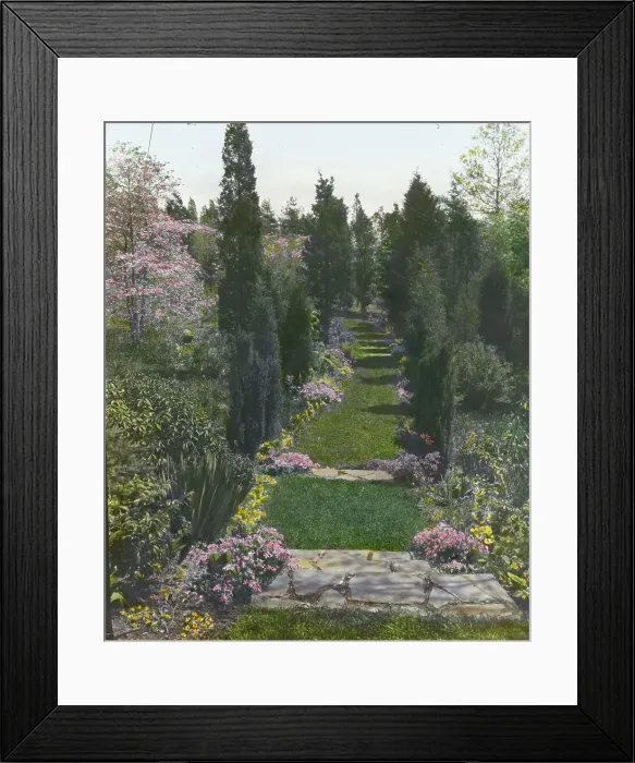 Framed Print : Old Acres, Robert Low Bacon house, Old Westbury, New York, 1921. Creator: Frances Benjamin Johnston. Old Acres, Robert Low Bacon house, Old Westbury, New York, 1921. Creator: Frances Benjamin Johnston Framed Print : Old Acres, Robert Low Bacon house, Old Westbury, New York, 1921. Creator: Frances Benjamin Johnston. Old Acres, Robert Low Bacon house, Old Westbury, New York, 1921. Creator: Frances Benjamin Johnston