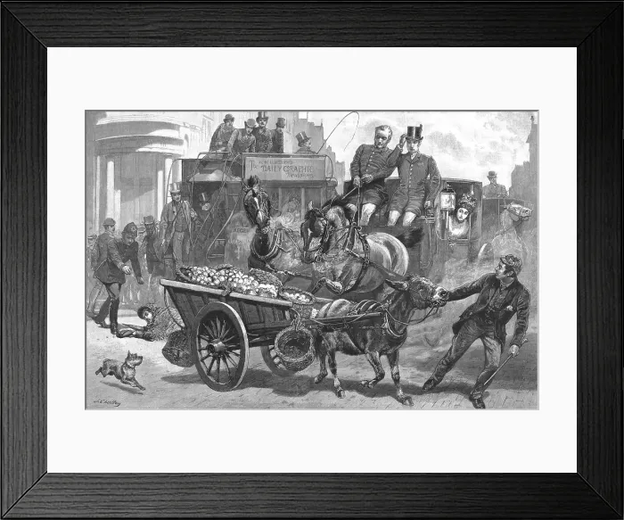 Framed Print : Bolted! An Impending Catastrophe, 1890. Creator: Unknown. Bolted! An Impending Catastrophe, 1890. Creator: Unknown Framed Print : Bolted! An Impending Catastrophe, 1890. Creator: Unknown. Bolted! An Impending Catastrophe, 1890. Creator: Unknown