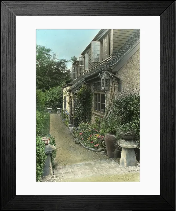 Framed Print : Wellsbridge Cottage, Philip Herbert Martineau house, Wellsbridge (near Ascot), England, 1925. Creator: Frances Benjamin Johnston. Wellsbridge Cottage, Philip Herbert Martineau house, Wellsbridge (near Ascot), England, 1925 Framed Print : Wellsbridge Cottage, Philip Herbert Martineau house, Wellsbridge (near Ascot), England, 1925. Creator: Frances Benjamin Johnston. Wellsbridge Cottage, Philip Herbert Martineau house, Wellsbridge (near Ascot), England, 1925