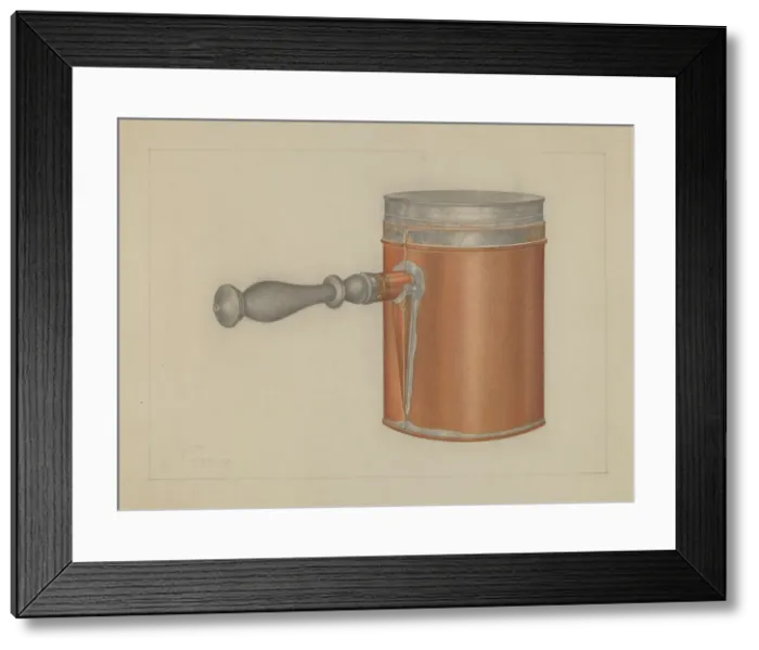Framed Print : Flour Sifter, c. 1937. Creator: Arthur Wegg Framed Print : Flour Sifter, c. 1937. Creator: Arthur Wegg