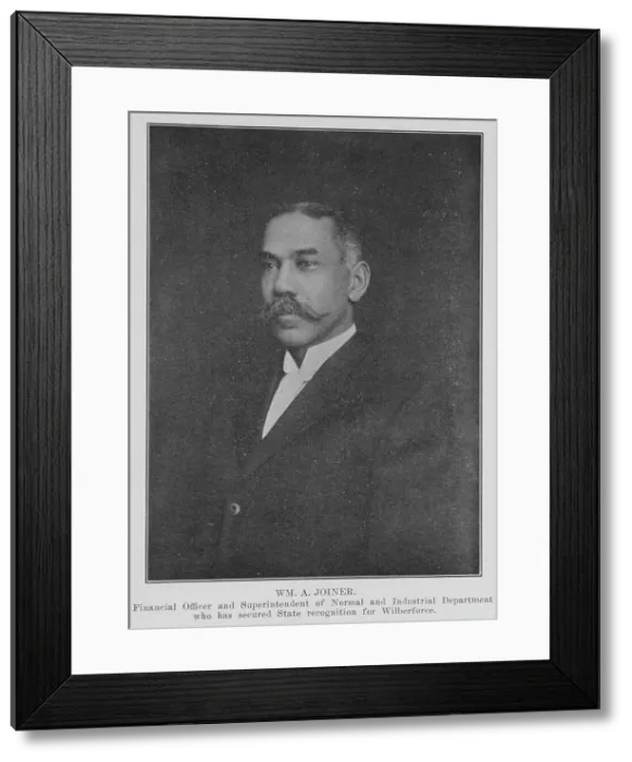 Framed Print : WM. A. Joiner, 1915. Creator: Unknown Framed Print : WM. A. Joiner, 1915. Creator: Unknown