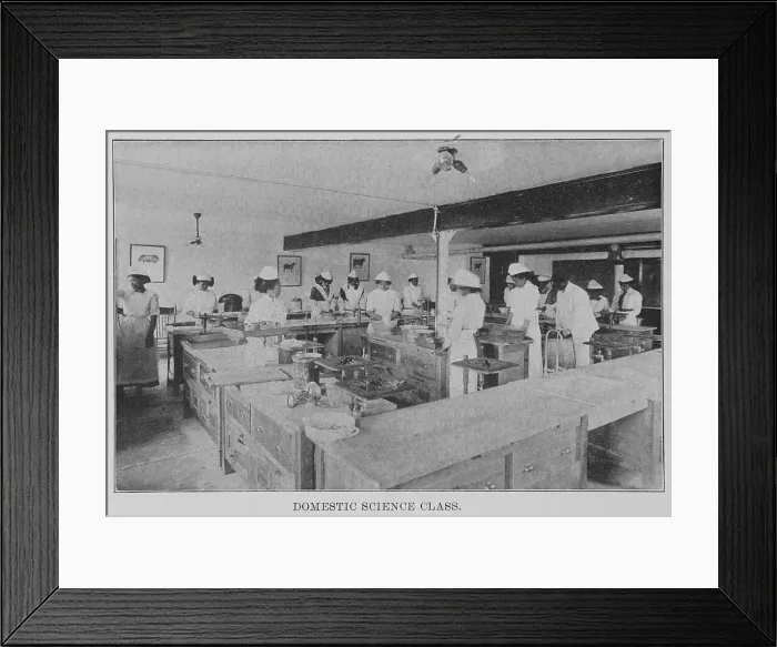 Framed Print : Domestic Science class, 1915. Creator: Unknown Framed Print : Domestic Science class, 1915. Creator: Unknown