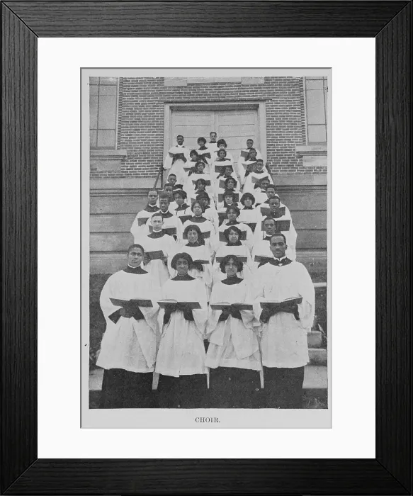 Framed Print : Choir, 1915. Creator: Unknown Framed Print : Choir, 1915. Creator: Unknown