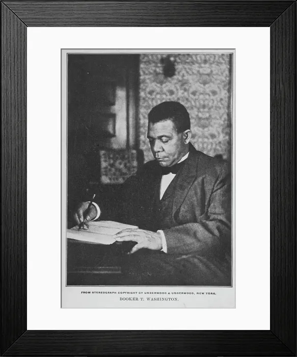 Framed Print : Booker T. Washington, 1907. Creator: Unknown Framed Print : Booker T. Washington, 1907. Creator: Unknown