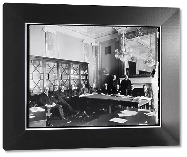 Senate Committee and Baker, between 1910 and 1920. Creator: Harris & Ewing. Senate Committee and Baker, between 1910 and 1920. Creator: Harris & Ewing
