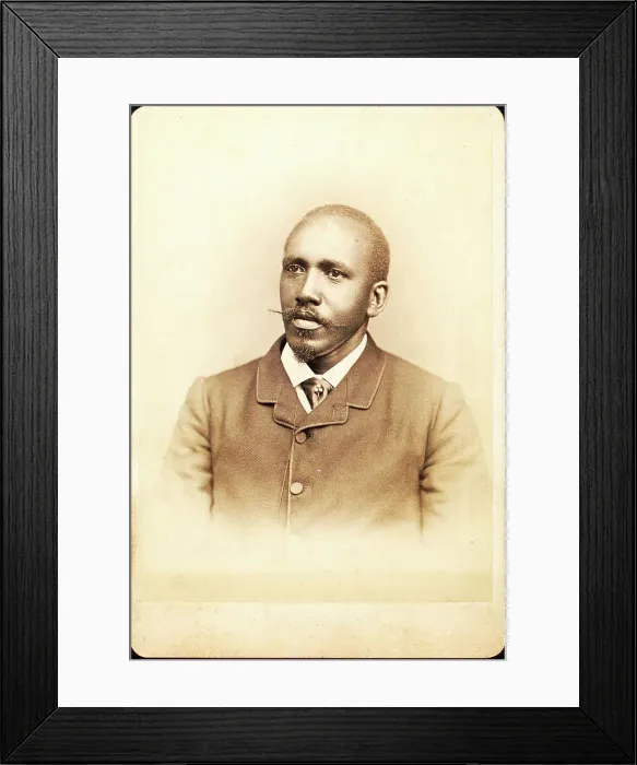 Framed Print : John Smith, Minister to Liberia, c1870-c1876. Creator: George W. Davis Framed Print : John Smith, Minister to Liberia, c1870-c1876. Creator: George W. Davis