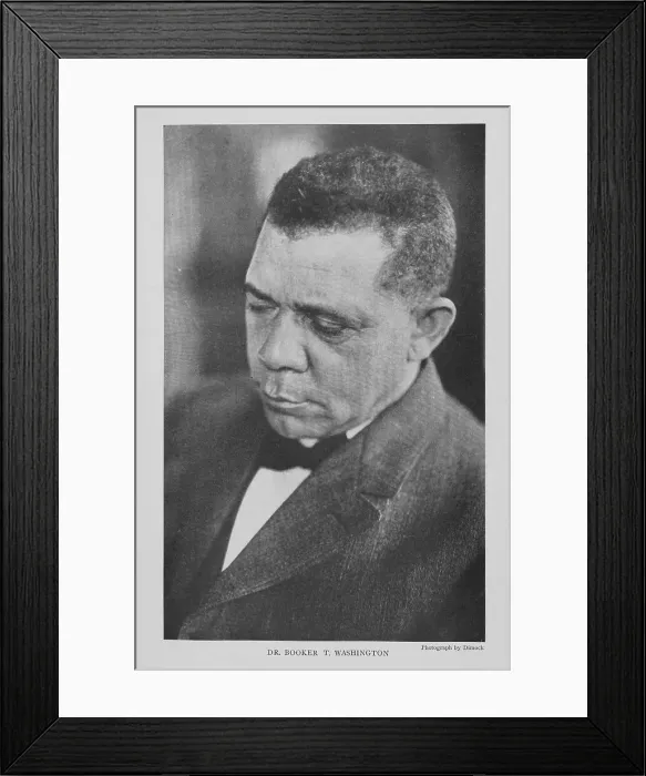 Framed Print : Dr. Booker T. Washington, 1908. Creator: Dimock Framed Print : Dr. Booker T. Washington, 1908. Creator: Dimock