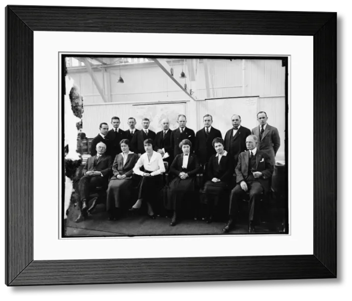 Framed Print : Red Cross Group, between 1910 and 1920. Creator: Harris & Ewing. Red Cross Group, between 1910 and 1920. Creator: Harris & Ewing