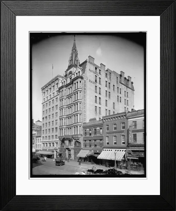 Framed Print : American National Bank, between 1910 and 1920. Creator: Harris & Ewing. American National Bank, between 1910 and 1920. Creator: Harris & Ewing Framed Print : American National Bank, between 1910 and 1920. Creator: Harris & Ewing. American National Bank, between 1910 and 1920. Creator: Harris & Ewing