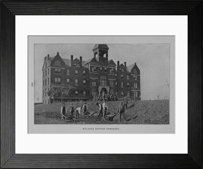 Framed Print : Atlanta Baptist Seminary, 1902. Creator: Unknown Framed Print : Atlanta Baptist Seminary, 1902. Creator: Unknown