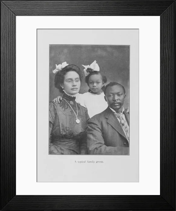 Framed Print : A typical family group, 1916. Creator: Unknown Framed Print : A typical family group, 1916. Creator: Unknown