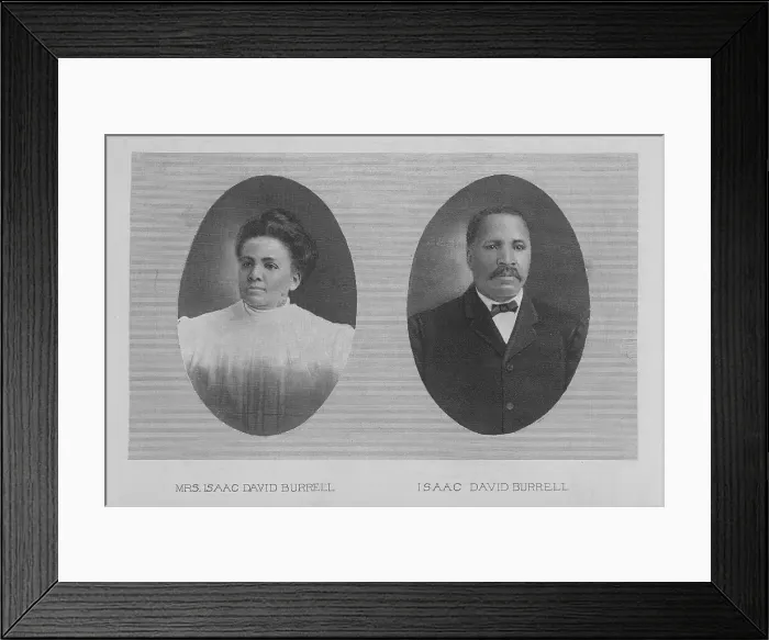 Framed Print : Mrs. Isaac David Burrell; Isaac David Burrell, 1921. Creator: Unknown Framed Print : Mrs. Isaac David Burrell; Isaac David Burrell, 1921. Creator: Unknown