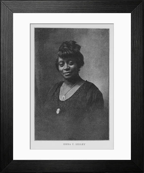 Framed Print : Emma V. Kelley, 1921. Creator: Unknown Framed Print : Emma V. Kelley, 1921. Creator: Unknown