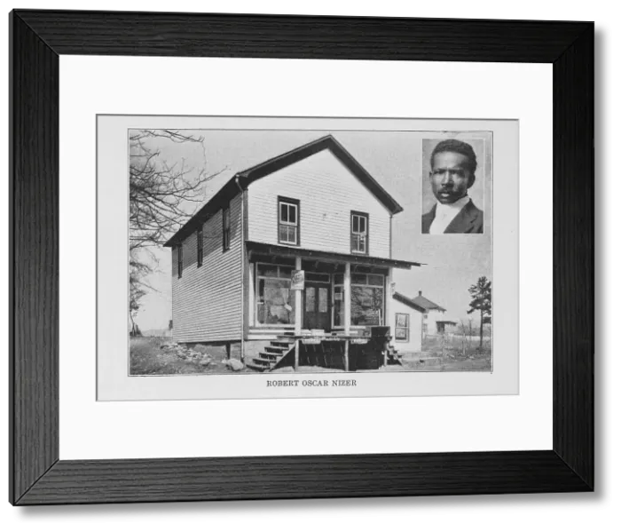 Framed Print : Robert Oscar Nizer, 1921. Creator: Unknown Framed Print : Robert Oscar Nizer, 1921. Creator: Unknown