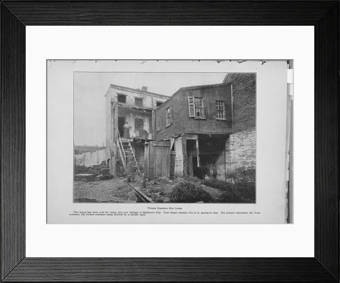 Framed Print : Where Fighting Mag lived, 1905. Creator: Unknown Framed Print : Where Fighting Mag lived, 1905. Creator: Unknown