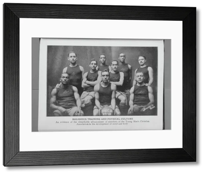 Framed Print : Religious training and physical culture; An evidence of the remarkable advancement... 1917. Creator: Unknown Framed Print : Religious training and physical culture; An evidence of the remarkable advancement... 1917. Creator: Unknown