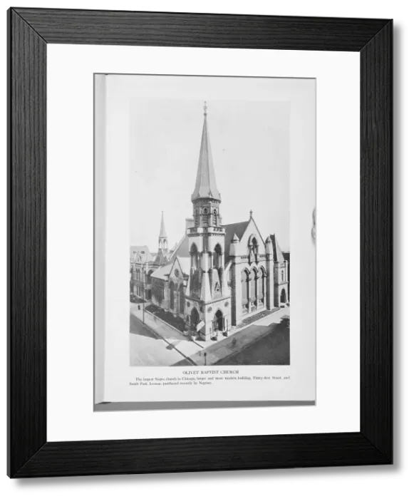 Framed Print : Olivet Baptist Church, 1922. Creator: Unknown Framed Print : Olivet Baptist Church, 1922. Creator: Unknown