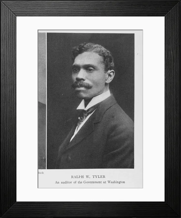 Framed Print : Ralph W. Tyler; An auditor of the Government at Washington, 1908. Creator: Unknown Framed Print : Ralph W. Tyler; An auditor of the Government at Washington, 1908. Creator: Unknown