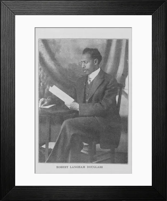 Framed Print : Robert Langham Douglass, 1917-1923. Creator: Unknown Framed Print : Robert Langham Douglass, 1917-1923. Creator: Unknown