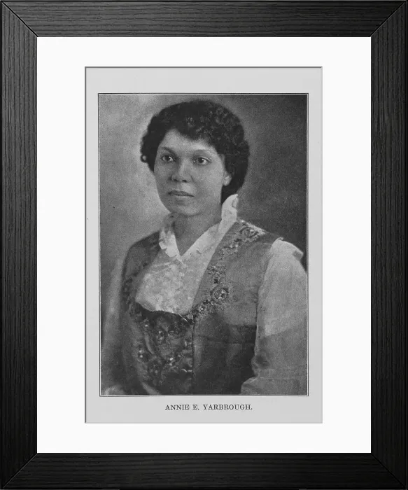 Framed Print : Annie E. Yarbrough, 1917. Creator: Unknown Framed Print : Annie E. Yarbrough, 1917. Creator: Unknown