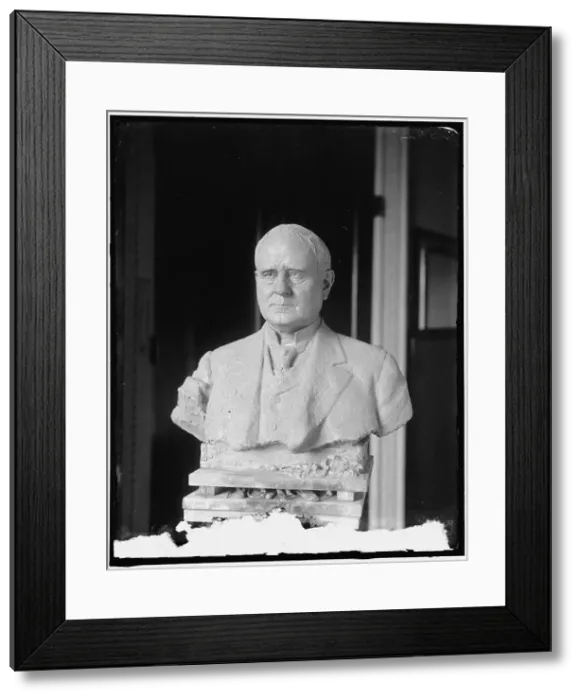 Framed Print : Speaker Clark's bust, c1918. Creator: Harris & Ewing. Speaker Clark's bust, c1918. Creator: Harris & Ewing Framed Print : Speaker Clark's bust, c1918. Creator: Harris & Ewing. Speaker Clark's bust, c1918. Creator: Harris & Ewing