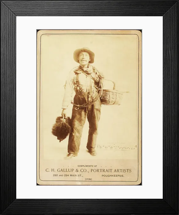 Framed Print : The Chimney sweep, 19th century. Creator: Unknown Framed Print : The Chimney sweep, 19th century. Creator: Unknown