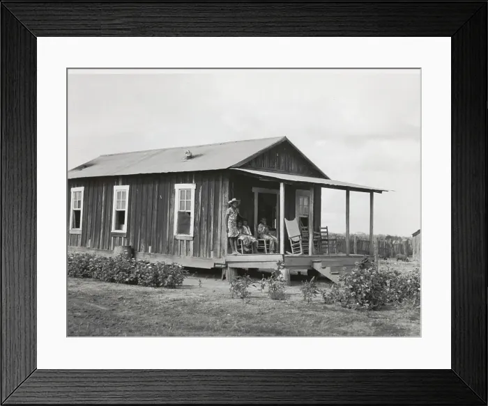 Framed Print : Allen Plantation operated by Natchitoches Farmstead Association, a cooperative established... 1940. Creator: Marion Post Wolcott Framed Print : Allen Plantation operated by Natchitoches Farmstead Association, a cooperative established... 1940. Creator: Marion Post Wolcott