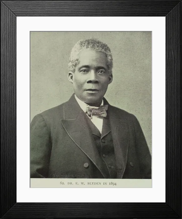 Framed Print : Dr. E. W. Blyden in 1894, 1906. Creator: Unknown