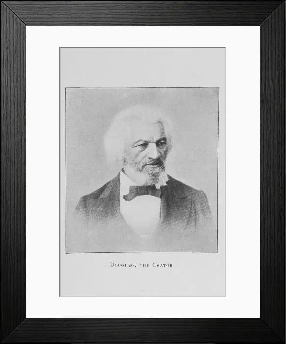 Framed Print : Douglass, the orator, 1907. Creator: Unknown Framed Print : Douglass, the orator, 1907. Creator: Unknown
