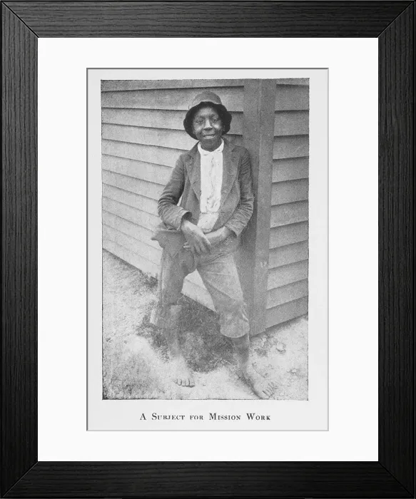 Framed Print : A subject for Mission work, 1907. Creator: Unknown Framed Print : A subject for Mission work, 1907. Creator: Unknown