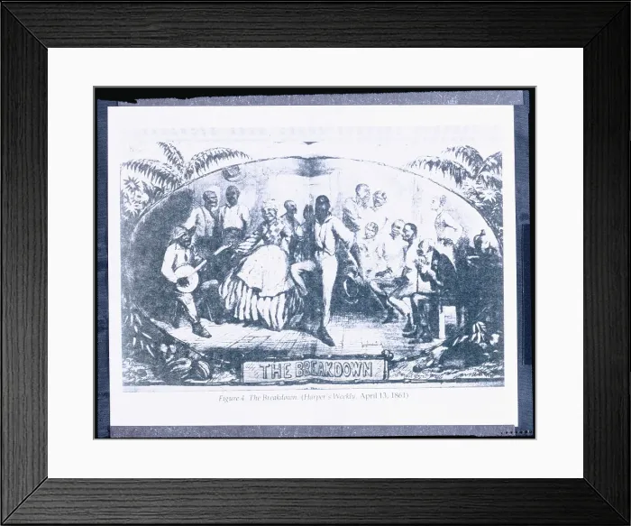 Framed Print : The breakdown, c1850-c1995. Creator: Unknown Framed Print : The breakdown, c1850-c1995. Creator: Unknown