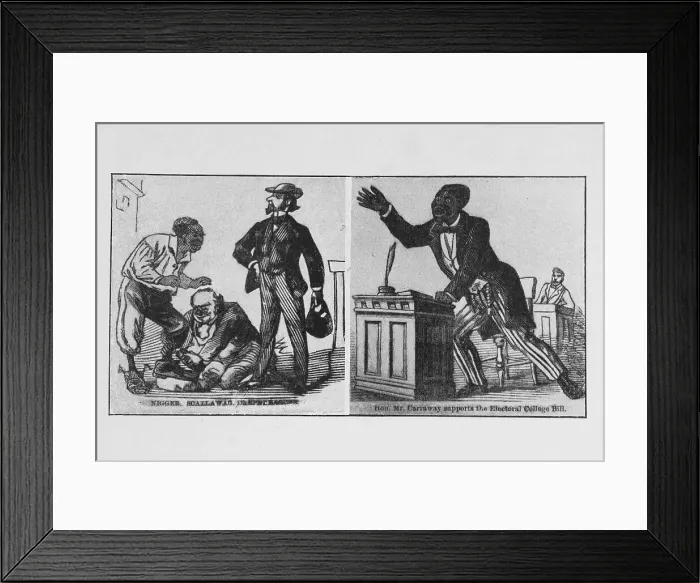 Framed Print : Scenes in the First Reconstructed Legislature, 1905. Creator: Unknown Framed Print : Scenes in the First Reconstructed Legislature, 1905. Creator: Unknown