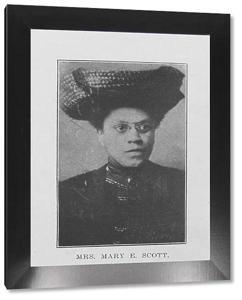 Mrs. Mary E. Scott; Composer of the introduction, Chicago, 1907. Creator: Unknown