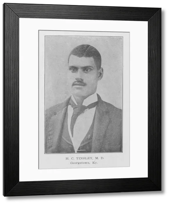 Framed Print : H. C. Tinsley, M. D.; Georgetown, Ky. 1907. Creator: Unknown Framed Print : H. C. Tinsley, M. D.; Georgetown, Ky. 1907. Creator: Unknown