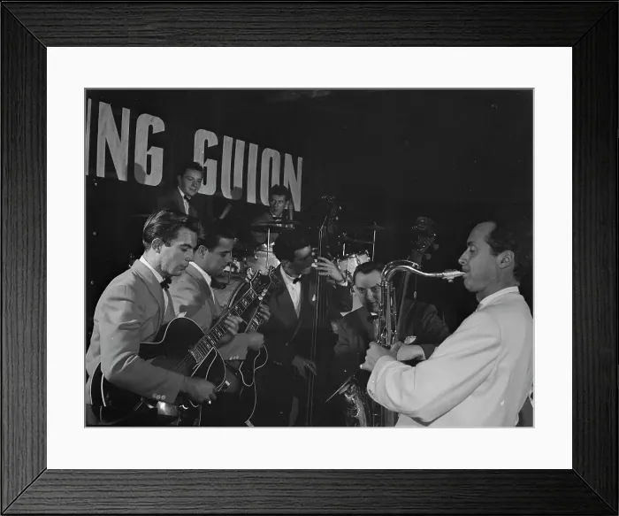 Framed Print : Portrait of King Guion, 1938. Creator: William Paul Gottlieb Framed Print : Portrait of King Guion, 1938. Creator: William Paul Gottlieb