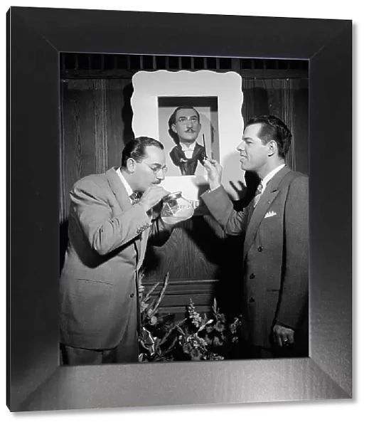 Portrait of Shep Fields and Tex Beneke, Glen Island Casino, New York, N.Y. May 16, 1947. Creator: William Paul Gottlieb