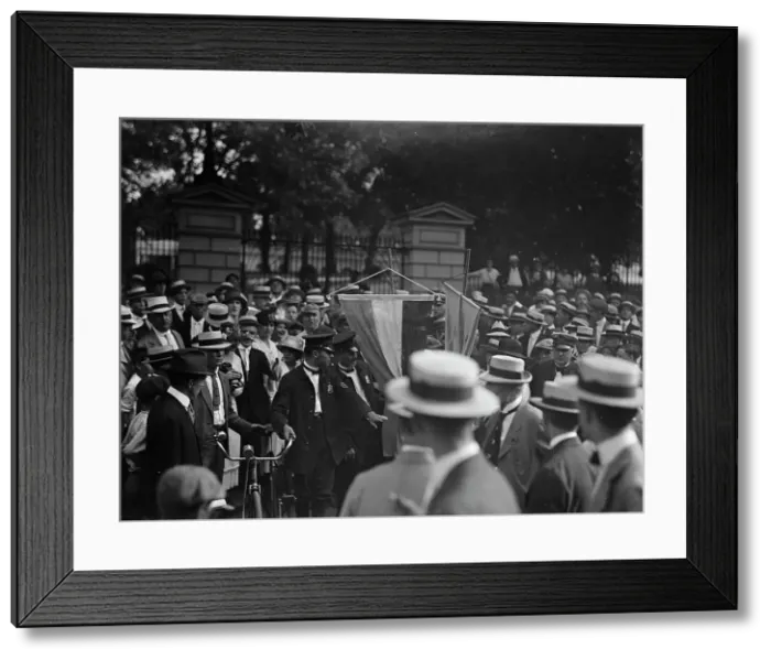 Framed Print : Woman Suffrage - Riots, 1917. Creator: Harris & Ewing. Woman Suffrage - Riots, 1917. Creator: Harris & Ewing Framed Print : Woman Suffrage - Riots, 1917. Creator: Harris & Ewing. Woman Suffrage - Riots, 1917. Creator: Harris & Ewing