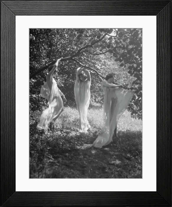 Framed Print : Helen Moeller and pupils, 1922 July 18. Creator: Arnold Genthe Framed Print : Helen Moeller and pupils, 1922 July 18. Creator: Arnold Genthe