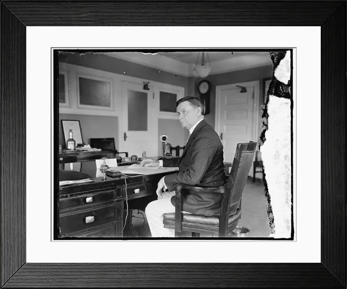 Framed Print : E.N. Hurley, 1919. Creator: Harris & Ewing. E.N. Hurley, 1919. Creator: Harris & Ewing Framed Print : E.N. Hurley, 1919. Creator: Harris & Ewing. E.N. Hurley, 1919. Creator: Harris & Ewing
