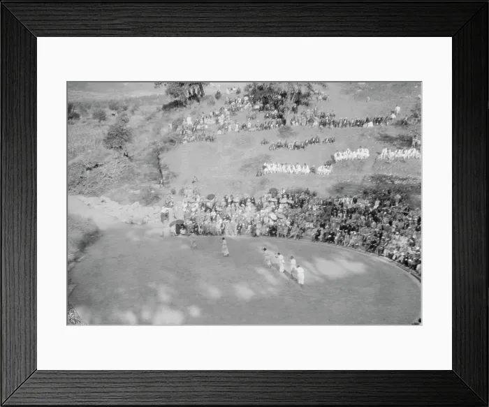 Framed Print : Kanellos dance group at ancient sites in Greece, 1929 Creator: Arnold Genthe Framed Print : Kanellos dance group at ancient sites in Greece, 1929 Creator: Arnold Genthe