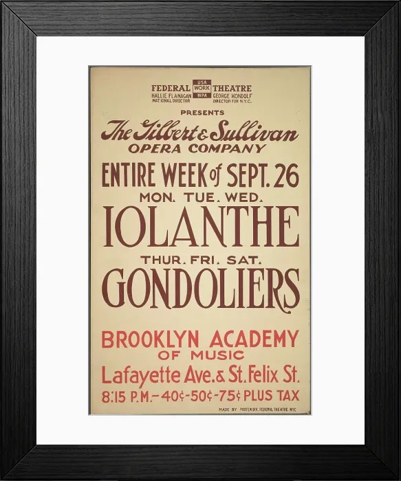 Framed Print : Iolanthe, New York City, [193-]. Creator: Unknown