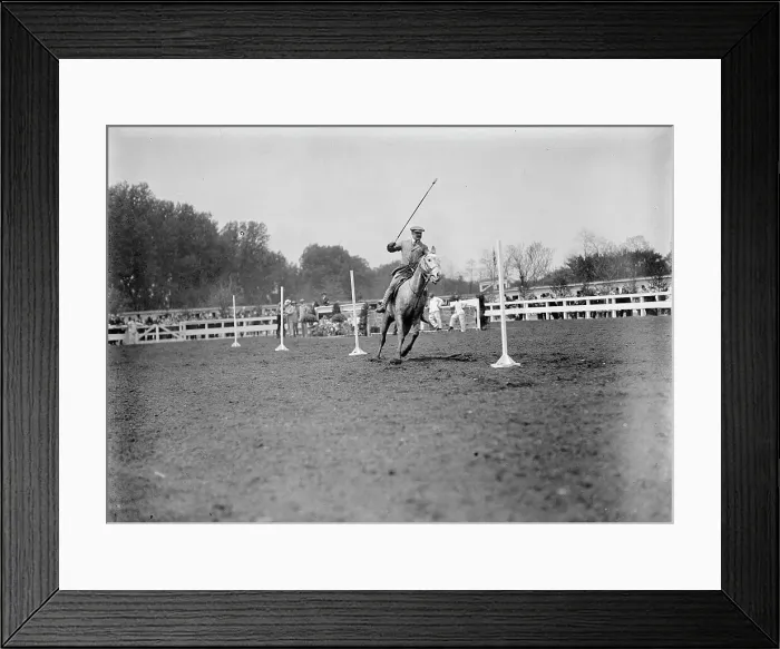 Framed Print : Horse Shows - Hugh Leagare, 1911. Creator: Harris & Ewing. Horse Shows - Hugh Leagare, 1911. Creator: Harris & Ewing Framed Print : Horse Shows - Hugh Leagare, 1911. Creator: Harris & Ewing. Horse Shows - Hugh Leagare, 1911. Creator: Harris & Ewing