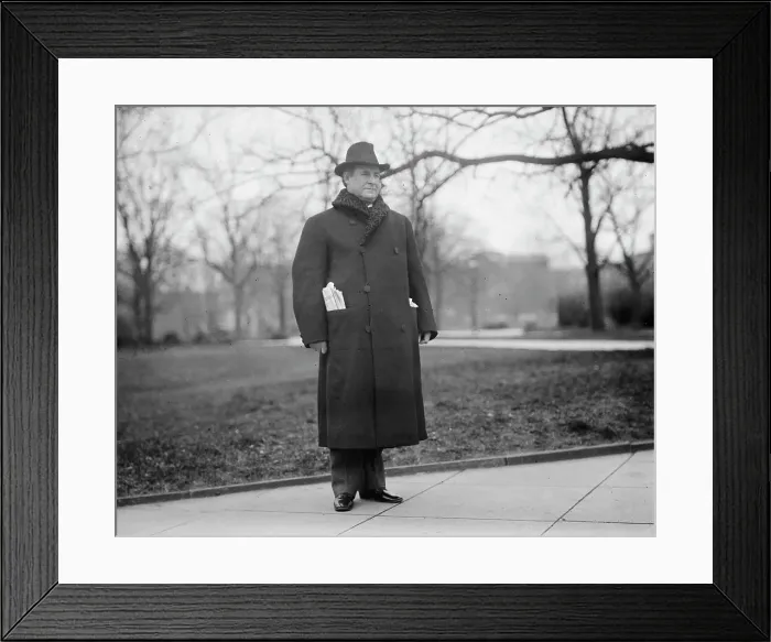 Framed Print : William Jennings Bryan, Rep. from Nebraska, 1911. Creator: Harris & Ewing. William Jennings Bryan, Rep. from Nebraska, 1911. Creator: Harris & Ewing Framed Print : William Jennings Bryan, Rep. from Nebraska, 1911. Creator: Harris & Ewing. William Jennings Bryan, Rep. from Nebraska, 1911. Creator: Harris & Ewing