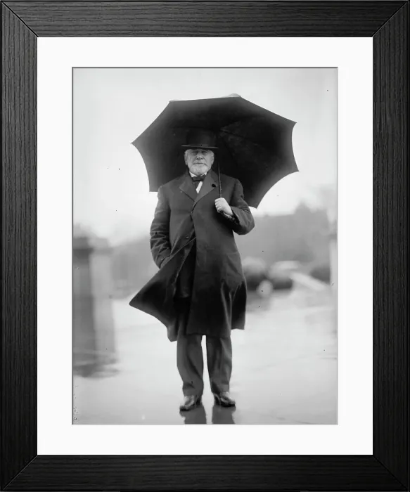 Framed Print : Knute Nelson, Rep. from Minnesota, 1911. Creator: Harris & Ewing. Knute Nelson, Rep. from Minnesota, 1911. Creator: Harris & Ewing