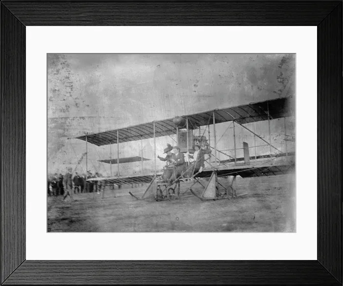 Framed Print : Flights And Tests of Rex Smith Plane Flown By Anthony Jannus; in plane with Miss Laura Merriam, 1912 Creator: Harris & Ewing. Flights And Tests of Rex Smith Plane Flown By Anthony Jannus; in plane with Miss Laura Merriam Framed Print : Flights And Tests of Rex Smith Plane Flown By Anthony Jannus; in plane with Miss Laura Merriam, 1912 Creator: Harris & Ewing. Flights And Tests of Rex Smith Plane Flown By Anthony Jannus; in plane with Miss Laura Merriam