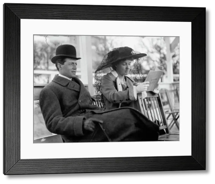 Framed Print : Horse Shows - Mr. And Mrs. Peter Goelet Gerry, 1911. Creator: Harris & Ewing. Horse Shows - Mr. And Mrs. Peter Goelet Gerry, 1911. Creator: Harris & Ewing Framed Print : Horse Shows - Mr. And Mrs. Peter Goelet Gerry, 1911. Creator: Harris & Ewing. Horse Shows - Mr. And Mrs. Peter Goelet Gerry, 1911. Creator: Harris & Ewing
