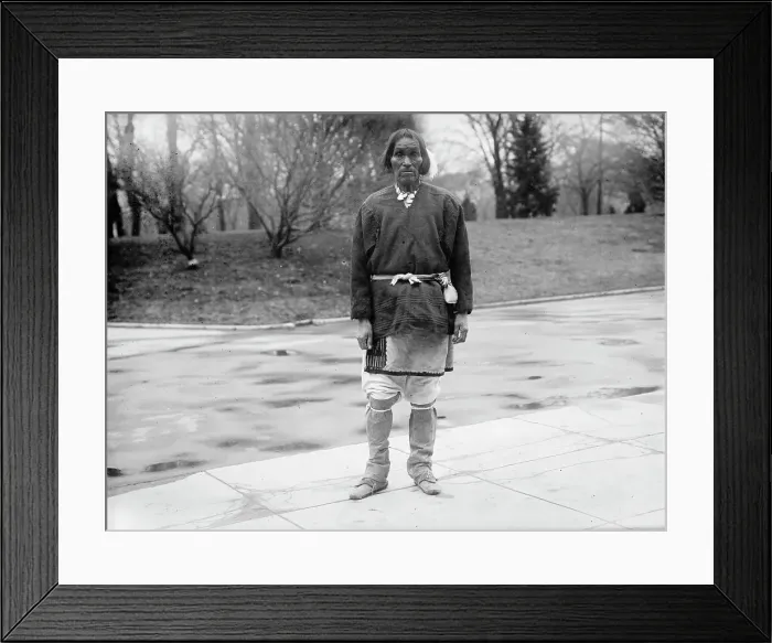 Framed Print : American Indians - Chief Yukeoma, 1911. Creator: Harris & Ewing. American Indians - Chief Yukeoma, 1911. Creator: Harris & Ewing Framed Print : American Indians - Chief Yukeoma, 1911. Creator: Harris & Ewing. American Indians - Chief Yukeoma, 1911. Creator: Harris & Ewing