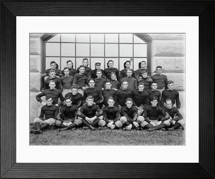 Framed Print : U.S. Naval Academy Football Team, 1911. Creator: Harris & Ewing. U.S. Naval Academy Football Team, 1911. Creator: Harris & Ewing Framed Print : U.S. Naval Academy Football Team, 1911. Creator: Harris & Ewing. U.S. Naval Academy Football Team, 1911. Creator: Harris & Ewing