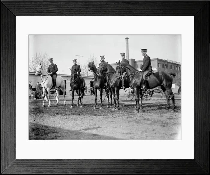 Framed Print : Horse Shows, Fort Myer Army officers Who Took Part In London And Stockholm Horse Show, 1912. Creator: Harris & Ewing. Horse Shows, Fort Myer Army officers Who Took Part In London And Stockholm Horse Show, 1912. Creator: Harris & Ewing Framed Print : Horse Shows, Fort Myer Army officers Who Took Part In London And Stockholm Horse Show, 1912. Creator: Harris & Ewing. Horse Shows, Fort Myer Army officers Who Took Part In London And Stockholm Horse Show, 1912. Creator: Harris & Ewing
