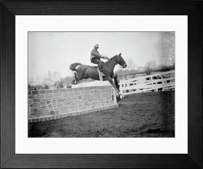 Framed Print : Horse Shows - Unidentified Men, Mtd. Or Hurdling, 1911. Creator: Harris & Ewing. Horse Shows - Unidentified Men, Mtd. Or Hurdling, 1911. Creator: Harris & Ewing Framed Print : Horse Shows - Unidentified Men, Mtd. Or Hurdling, 1911. Creator: Harris & Ewing. Horse Shows - Unidentified Men, Mtd. Or Hurdling, 1911. Creator: Harris & Ewing